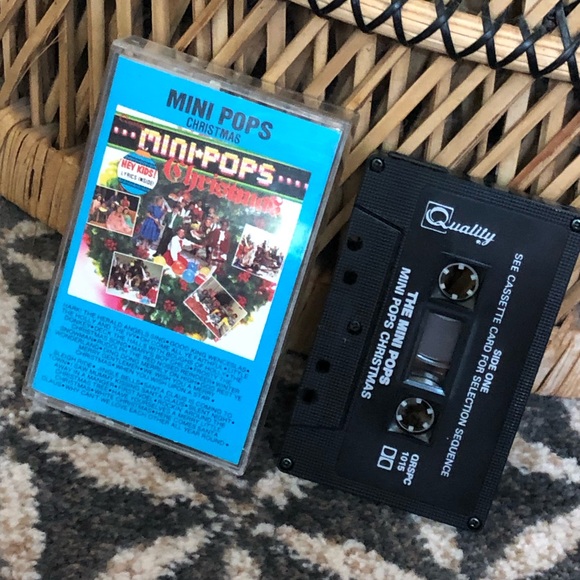 80's "Mini Pops Christmas" Cassette - 80's Holiday Music - 80's Christmas Music - Picture 9 of 9